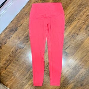 Lululemon Athletica Hot Pink Align Leggings 28 inseam